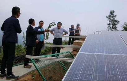 Yongzhou Shuangpai County 80 kW * 9 villages provincial-level support