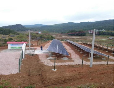 60 kW * 28 villages photovoltaic support in Yongxing County, Chenzhou